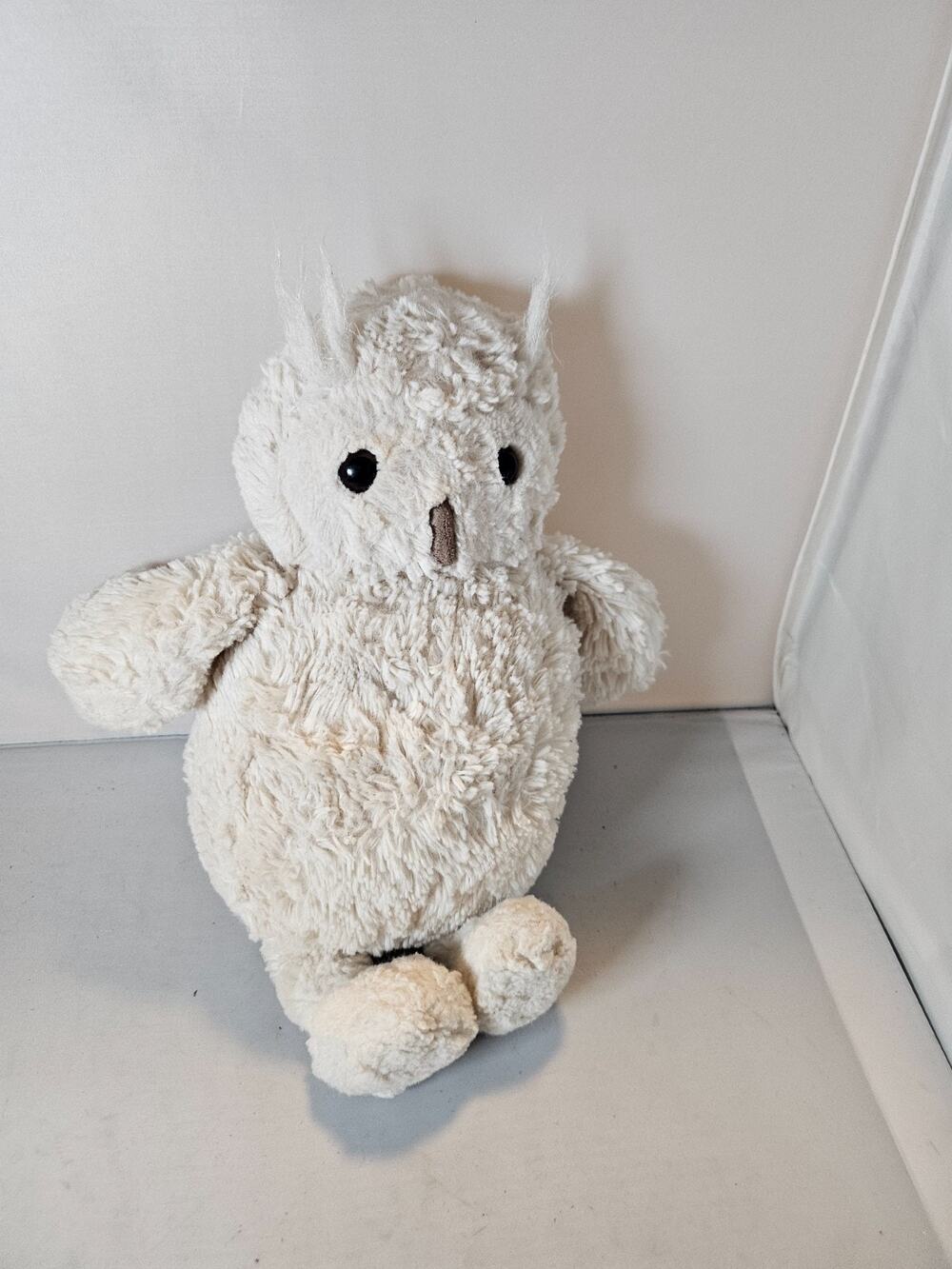 Jellycat Woodland Babe Cream Owl Plush